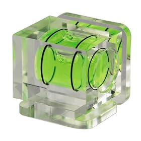 Hama - 5410 - Accessoire photo - Niveau � bulle 18x18x18 cm avec double sabot pour griffe porte flash