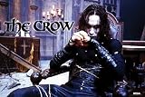 THE CROW MOVIE POSTER - BRANDON LEE SITTING - NEW 24X36