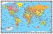 Books : Rand McNally Kids Illustrated World Wall Map