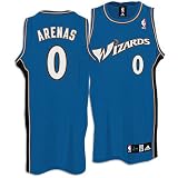 Gilbert Arenas Washington Wizards #0 Authentic Adidas NBA Basketball Jersey (Blue)
