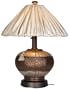 Phoenix 84916 Bronze/Silver 32-inch Table Lamp
