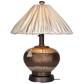 Phoenix 84916 Bronze Silver 32-inch Table Lamp by Patio Living Concepts