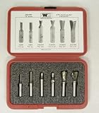 WHITESIDE 605 6 PC 1/2 SHANK INCRA ROUTER BIT SET C/O #1058 #1062 #D9-376 #D14-55 #D7-625 AND #D7-750