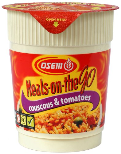 Osem Couscous & Tomatoes, 3.07-Ounce Packages (Pack of 12) by Osem