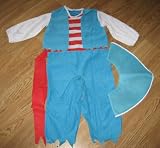 Little Tikes Pirate Costume (Blue) Size 2t-4t
