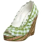 Sugar Women's Daisy Duke Mini Plaid Wedge
