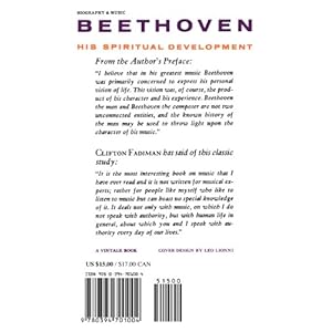 Beethoven: His Spiritual Development