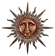 Metal Sun Face Wall D&eacute;cor (24 inch)