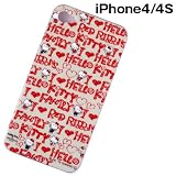 ハローキティ×AMONNLISA iPhone4・4S対応ケース レッドリボンズ　HK77i-phone-017