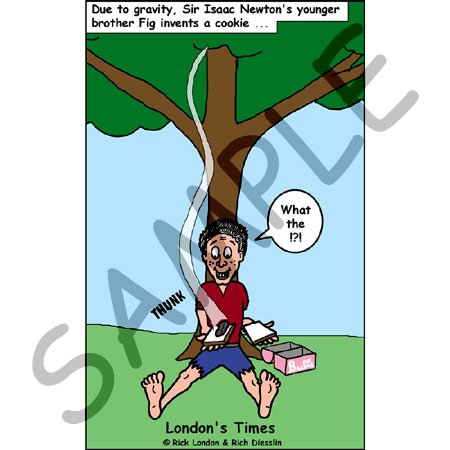 Londons Times Famous People Places Books Cartoons - Fig Newton - Coffee Gift Baskets -... by 3dRose LLC