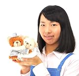 メチャラブウエディング【クマ】まさにメチャラブ♪新郎新婦のくまちゃんが永遠の愛を誓います！プレゼントにオススメのウエディングドール♪