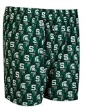 Michigan State Spartans Team Logo Sport Boxer Shorts