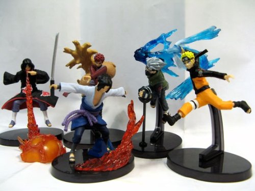 51qR56wnROL naruto: shippuden (hurricane chronicle) v2 5 pc. figure set