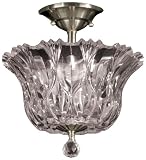 Dale Tiffany GH60708 Foster Street Semi Flush Mount Light, Brushed Nickel and Crystal Shade Reviews 51qR6kLsPvL. SL160 Dale Tiffany GH60708 Foster Street Semi Flush Mount Light, Brushed Nickel and Crystal Shade Reviews
