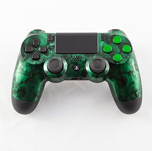 Candy Green Sea of Skulls PS4 Custom Controller