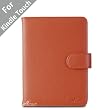 Acase(TM) Kindle Touch Leather Case (Orange) for 4th Generation 6" Kindle Touch Wi-Fi/3G w/o Keyboard