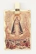 14 Kt Gold Layered Medal - Our Lady of Charity - Rectangle - Hand Made - Ready for Engraving - Individually Boxed