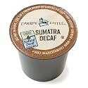 Caribou Coffee Decaf Sumatra, K-cup, 15.2-Ounce Boxes (Pack of 2)