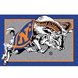 Milliken Navy 4 x 5 Navy Area Rug