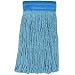 Wilen A427024, Colored Go Go Blend Cut-End Mop, #24 Size, 5" Mesh Band, Blue (Case of 12)