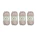 BambooMN Brand Cotton Select Yarn - 4 Pack - Col 110 - Vapor Grey