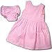Marys Little Lambs - Pink Seersucker dress & matching undies