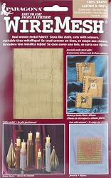 AMACO WireMesh #80, 16-Inch by 20-Inch Sheet, Brass