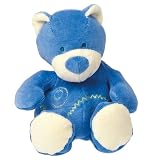 Mary Meyer Earthmates 100-Percent Organic, Little Sprouts Bear Cub, Blue, 7-Inches