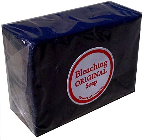 Skin Whitening Bleaching BLACK LICORICE SOAP w Alpha Hydroxy Acid AHA Arbutin