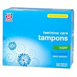 Rite Aid Tampons,Super Unscented 50 ct.