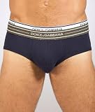 Dolce & Gabbana Kaki Double Waistband Brando Brief Underwear