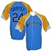 Seattle Mariners Throwback Vintage Wheelhouse Majestic Jersey (XL)
