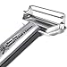 Bru Joy Ultra-Sharp Dual Blade Vegetable Julienne Peeler All Stainless Steel - Dish-Washer Safe