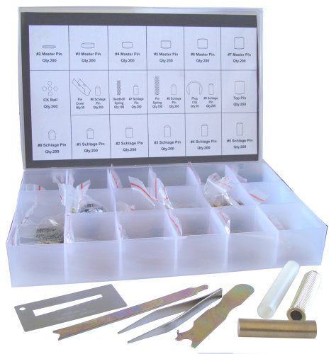 Schlage SR-002 Rekey Pin Kit Locksmith Tool Box