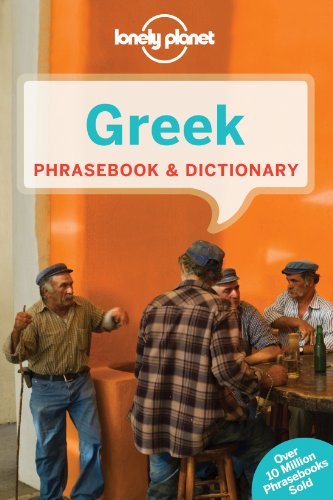 lonely planet greek phrasebook  dictionary
