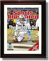 Framed Carolina Panthers Sports Illustrated Autograph Print -
