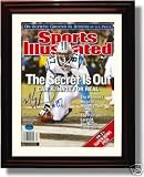 Framed Carolina Panthers Sports Illustrated Autograph Print -