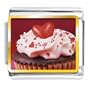 Chocolate Cupcake Love Italian Charm Bracelet