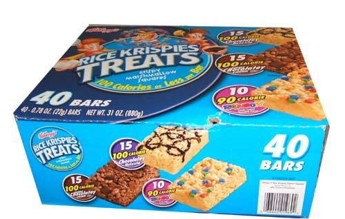 Kellog's Rice Crispies Treats 40 Bar Variety Pack by Kelloggs