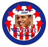 Barack Obama Three Inch Round Button
