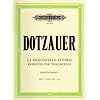 113 Violoncello-Et�den - Heft 1: Nr. 1 -34