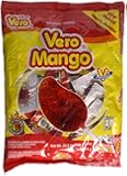 Vero Mango, Chili Covered Mango Flavored Lollipops, 40 Pieces