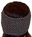 Best Winter Hats Adult Crochet Bow Knot Headband/Ear Warmer (One Size) - Light Brown