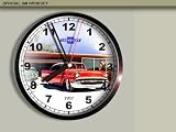 1957 Chevrolet Chevy Bel Air Wall Clock E028
