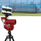 Trend Sports Slider & Power Alley System - Lite-Ball Pitching Machine & Home Batting Cage Combination