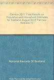 First results on population and household estimates for Scotland, release 1c. Part two