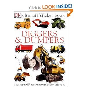 Diggers and Dumpers (Ultimate Sticker Books) by DK Publishing