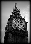 Big Ben London England Black and White Print LNBW3905 5x7
