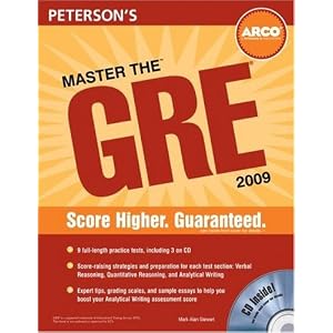 ARCO Master the GRE 2009 Mark A. Stewart, Therese Deangelis
