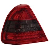 Anzo USA 321112 Mercedes-Benz Crystal Lens Red Smoke LED Tail Light Assembly - (Sold... by AnzoUSA